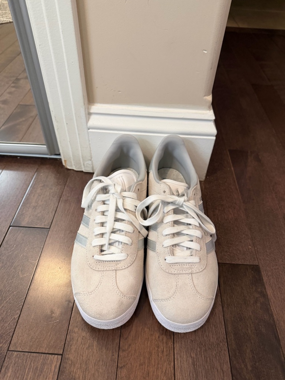 Beige Gazelle Golf Shoes